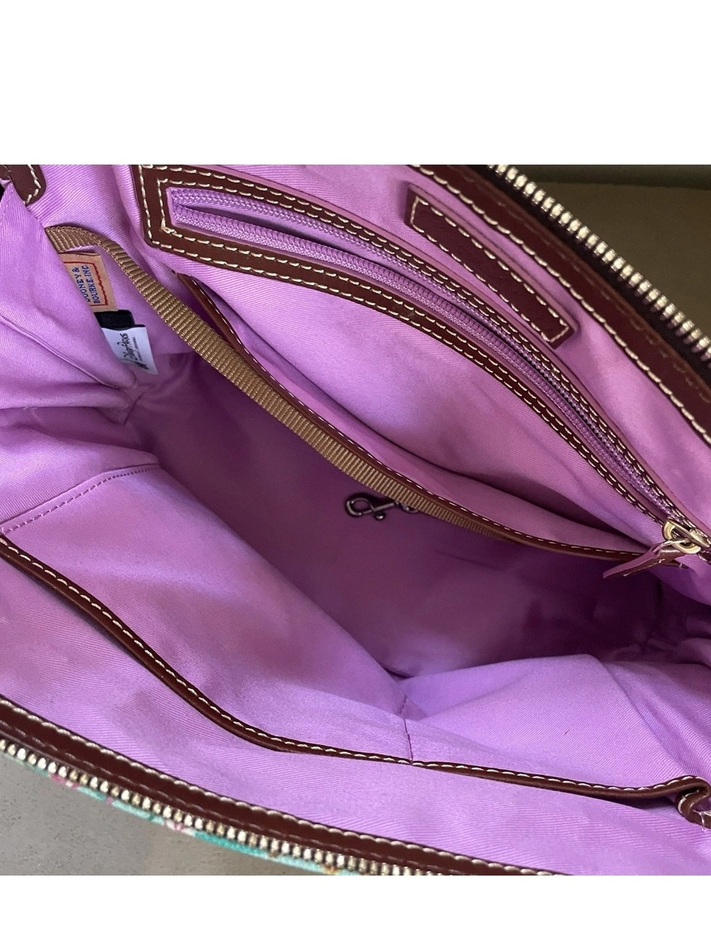 Dooney & Bourke Mint NUTCRACKER Dome Satchel - Picture 11 of 16